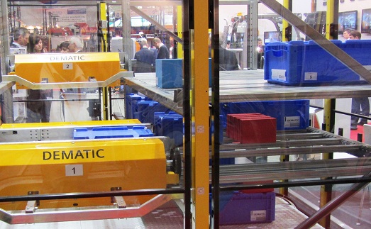 CeMAT 2011 (Россия).  Шаттл DEMATIC